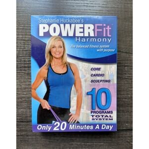 Stephanie Huckabee's POWERFit‎ Harmony 5 DVD 10 Program Total Fitness System